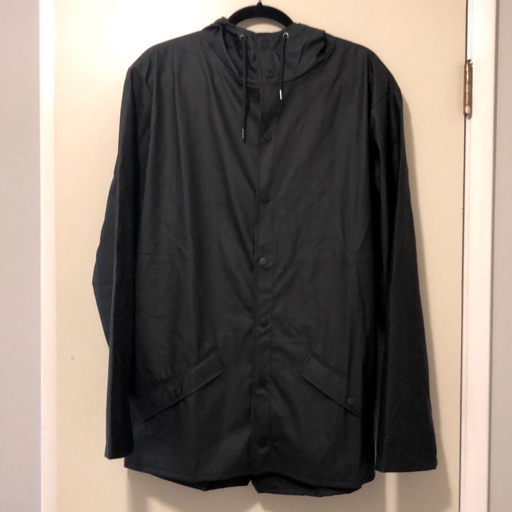 Rains men’s jacket. Brand new with tags still on.